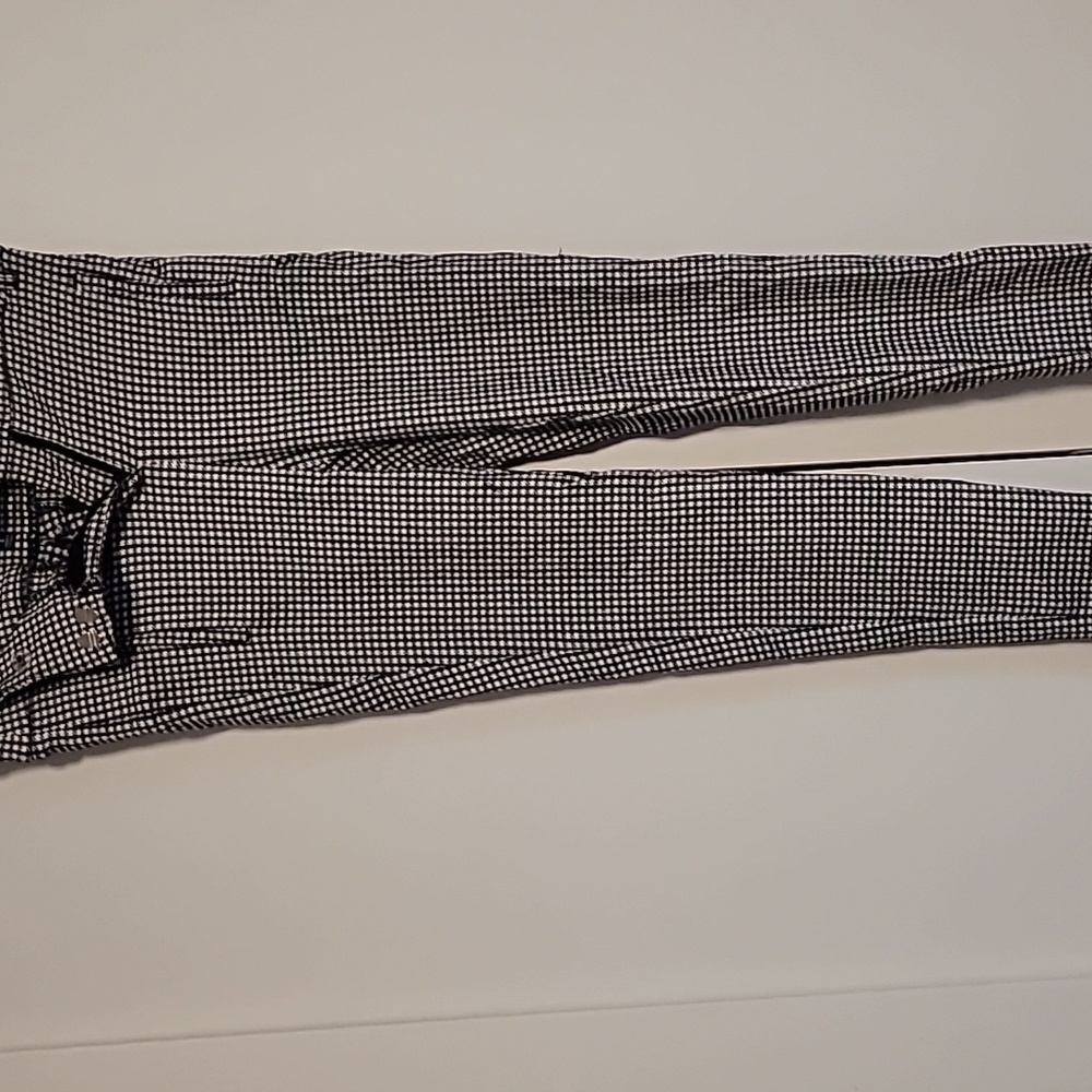 Work plaid pants